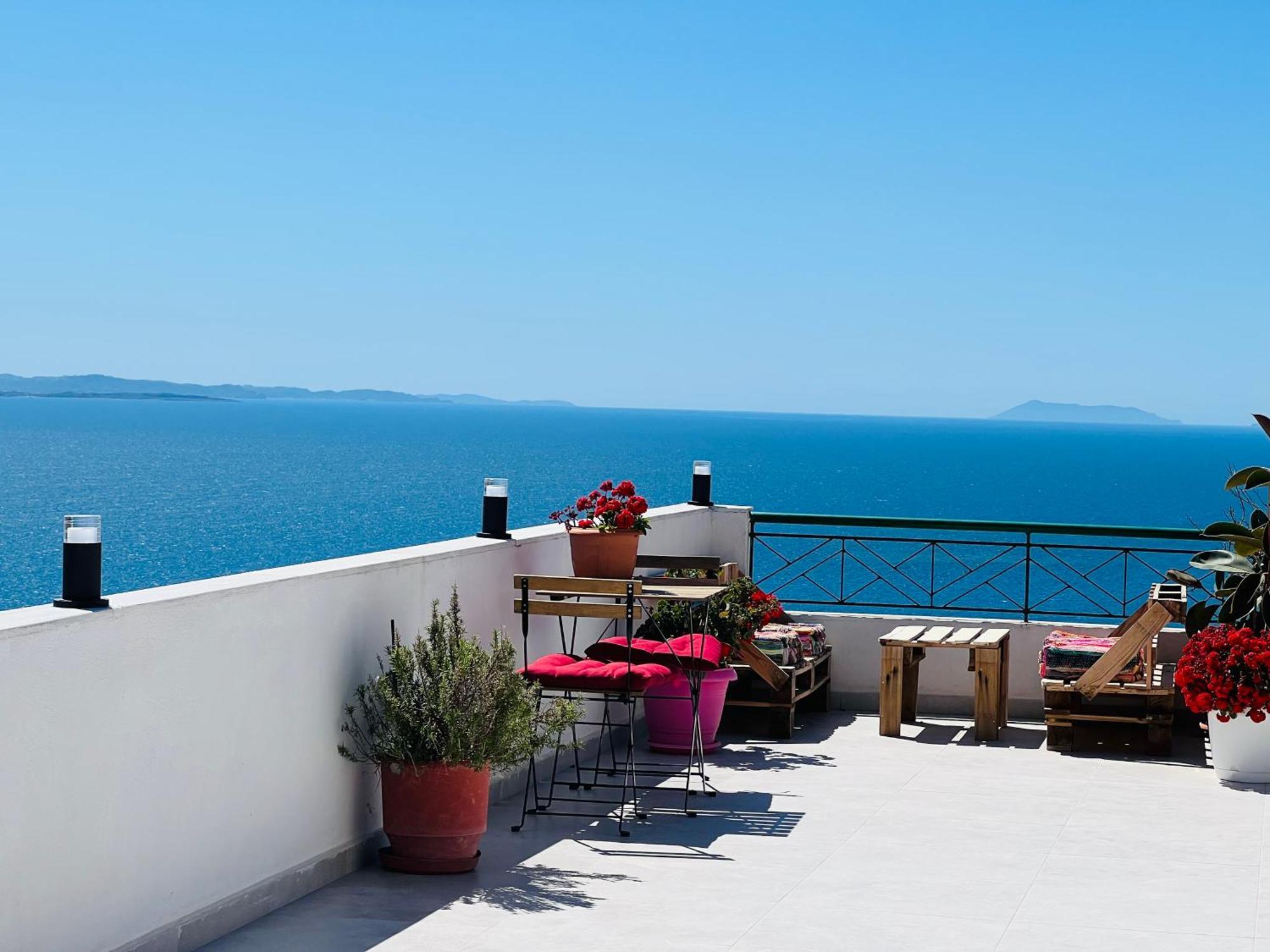 Terrace View Apartments Sarandë Eksteriør bilde